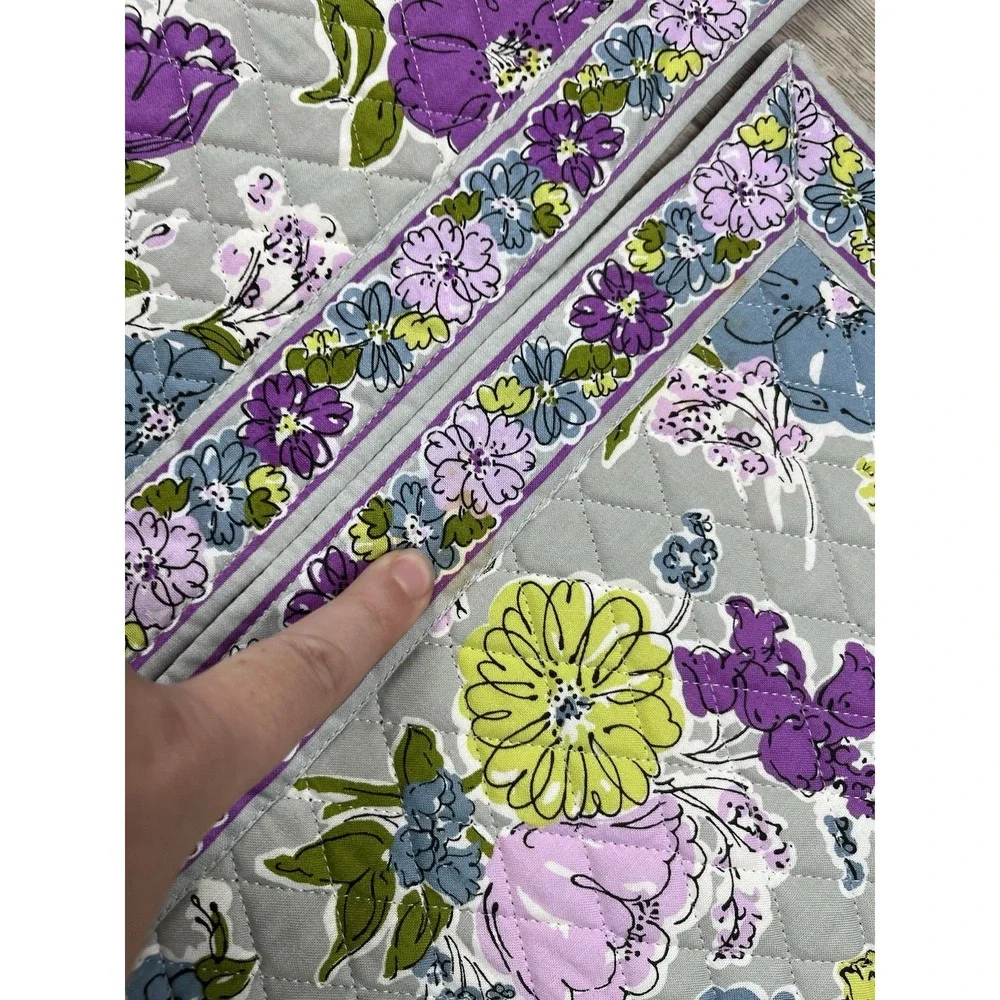 Vera Bradley Quilted Placemats (5) Set Print: Watercolor